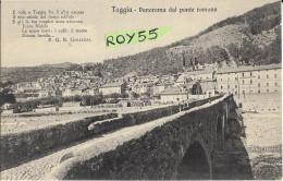 Liguria-imperia-taggia Panorama Visto Dal Ponte Romano Di Arma Di Taggia - Andere & Zonder Classificatie