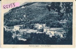 Liguria-imperia-desteglio Frazione Di Montalto Ligure Veduta Case Frazione Anni 20 30 (f.piccolo) - Andere & Zonder Classificatie