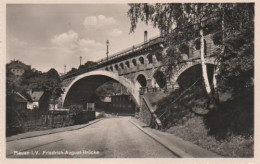 5995 - Plauen, Friedrich-August-Brücke - Ca. 1955 - Plauen