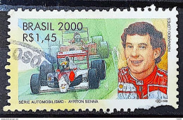 C 2346 Brazil Stamp Ayrton Senna Formula 1 Car 2000 Circulated 2 - Used Stamps