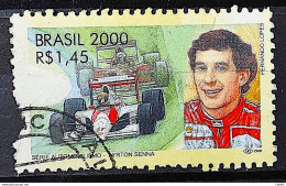 C 2346 Brazil Stamp Ayrton Senna Formula 1 Car 2000 Circulated 1 - Oblitérés