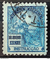 Brazil Regular Stamp Cod RHM 294Es Grandpa Instruction 2000 Reis No Filigree L Dent 11 12 1934 Circulated 5 - Oblitérés