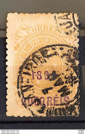 Brazil Old Stamp RHM 135 Southern Cross 2000-1000 Reis Year 1899 Overload (Dentition 11,5) 05 - Oblitérés