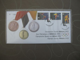Numisletter 2004 België Belgique 3303 3304 Olympische Spelen Athene - Numisletters