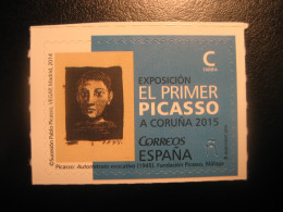 Edifil 4932 ** Unhinged Self Adhesive Stamp 2015 Expo El Primer PICASSO Autorretrato Evocativo Paint Painting SPAIN - Picasso