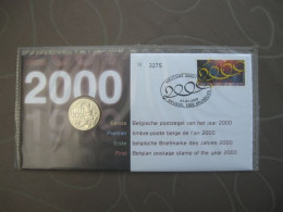 Numisletter 2000 België Belgique 2878 Eerste Belgische Postzegel Van Het Jaar 2000 - Numisletters