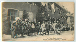 15409 - SAINT AMARIN - VISITE DU PRESIDENT DE LA REPUBLIQUE 09/08/1915 - Saint Amarin