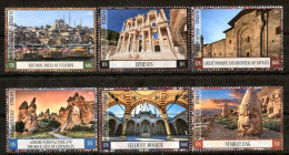 ONU New-York 2023 - UNESCO World Heritage – Turquie - Détachés De Carnet De Prestige ** - Unused Stamps