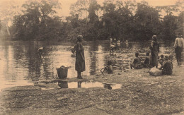 CONGO - Mission Des Prémontrés De Tongerloo - Sur Les Rochers Du Rubi - Animé - Carte Postale Ancienne - Kinshasa - Leopoldville