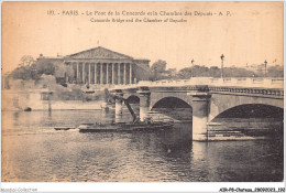 AIRP8-PONT-0920 - Paris - Le Pont De La Concorde Et La Chambre Des Députés - Ponts