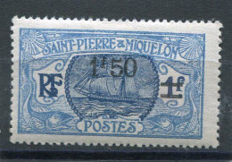 SAINT-PIERRE ET MIQUELON N° 125 * (Y&T) (Neuf Charnière) - Ongebruikt