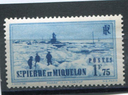 SAINT-PIERRE ET MIQUELON N° 183 * (Y&T) (Neuf Charnière) - Unused Stamps