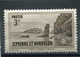 SAINT-PIERRE ET MIQUELON N° 185 * (Y&T) (Neuf Charnière) - Unused Stamps