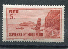 SAINT-PIERRE ET MIQUELON N° 186 * (Y&T) (Neuf Charnière) - Unused Stamps