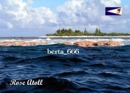 American Samoa Rose Atoll New Postcard - Amerikanisch Samoa