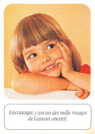 ENFANTS - Encourager C'est Un Des Mille Visages De L'amour Attentif - Colorisé - Carte Postale - Ritratti