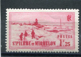 SAINT-PIERRE ET MIQUELON N° 202 * (Y&T) (Neuf Charnière) - Unused Stamps
