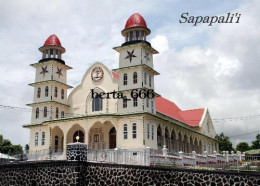 Samoa Sapapalii Church New Postcard - Samoa