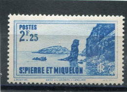 SAINT-PIERRE ET MIQUELON N° 205 * (Y&T) (Neuf Charnière) - Unused Stamps