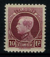 België 219 * - Koning Albert I - Fijn Scharniertje - 1921-1925 Small Montenez