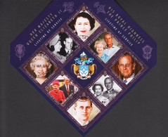 2011. TRISTAN Da CUNHA. Elizabeth And Philip Royal Sheet With Complete Set.  (Michel 1065-1070) - JF544423 - Tristan Da Cunha