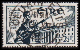 1941. EIRE.  Resistance 2½ P With Luxus Cancel.  (Michel 85) - JF544513 - Usados