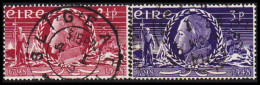 1948. EIRE. Theobald Wolfe Tone In Complete Set.  (Michel 100-101) - JF544520 - Used Stamps