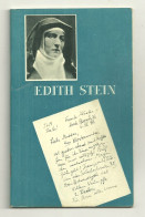 Petit Livret Edith Stein De Ida Luthold  Ars Sacra Munchen Munich 1960 Religion Culte Deportation - Christianisme