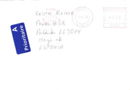 Hungary:Denmark:Estonia:NATO Cancellation, Letter From Hungary To Estonia 1997 - Dienstmarken
