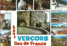 *CPM - 38 - LE VERCORS - Les Hauts Lieux - Multivue - Vercors