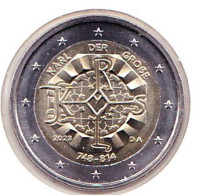 2 Euro Commémoratif Allemagne 2023 - Karl Der Grosse - Germania