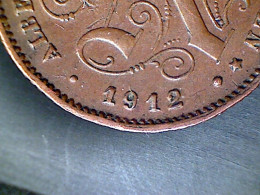 1 Centiem 1912, Eerste 1 Dubbel ! - 1 Cent