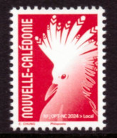 Nouvelle-Calédonie 2024 - Série Courante 2024, Le Cagou - 1 Val Neuf // Mnh - Ongebruikt