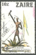 956 Zaire Monument Sculpture Kinshasa (ZAI-23) - Used Stamps