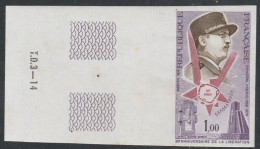 FRANCE - Non Dentelé - N°1796 ** - General KOENIG - 1971-1980