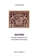 Peter Sem Bayern-Leitfaden 5 / Farbtafeln Der Pfennigzeit Ab 1911 - Other & Unclassified