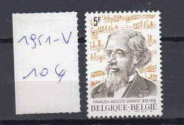 Belgie - Belgique : Ocb Nr:  1951 -  V   ** MNH (zie Scan) - 1961-1990