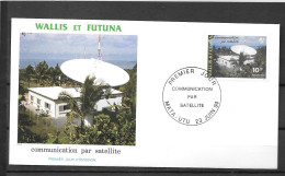1994 - 464 - Communication Par Satellite - 17 - FDC