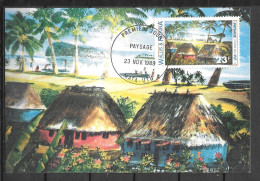 1989 - 392 - Paysages - 12 - Cartes-maximum