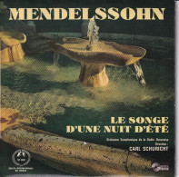 MENDELSSOHN - LE SONGE D'UNE NUIT D'ETE  - FR EP - ORCHESTRE SYMPHONIQUE DE LA RADIO BAVAROISE - CARL SCHURICHT - Classique