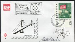 Martin Mörck. Denmark 2000. Events Of The 20th Century. Michel 1257 On Cover. Special Cancel.. Signed. - Cartas & Documentos