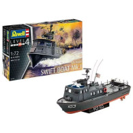 Revell - Patrouilleur SWIFT BOAT MK.I US Navy Maquette Militaire Kit Plastique Réf. 05176 Neuf 1/72 - Boats