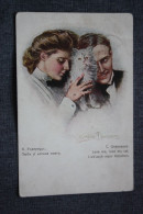 GLAMOUR - LOVE ME, LOVE MY CAT By CLARENCE UNDERWOOD - Old Vintage Postcard - Underwood, Clarence F.