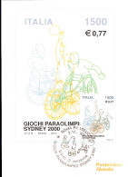 CARTOLINE DI POSTE ITALIANE NUOVE- GIOCHI PARAOLIMPICI - Eté 2000: Sydney - Paralympic