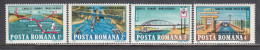 Romania 1985 - Danube - Black Sea Canal, Mi-Nr. 4144/47, MNH** - Unused Stamps