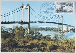 FDC CARTE 1ER JOUR PONT DE BORDEAUX - Zonder Classificatie