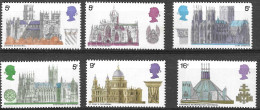 GRAN BRETAGNA - 1969 - ARCHITETTURA BRITANNICA - SERIE 6 VALORI - NUOVA MNH** (YVERT 563\8 - MICHEL 516\21) - Unused Stamps