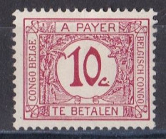 Congo Belge  Taxe   N°   67  Neuf * - Unused Stamps