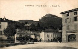 N61 - 38 - VOREPPE - Isère - Place Debelle Et Le Grand Rat - Voreppe