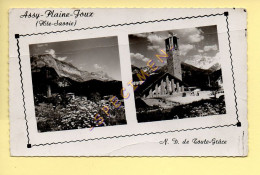 74. PLATEAU D'ASSY – ASSY-PLAINE-JOUX – Notre-Dame De Toute-Grâce / 2 Vues (animée) CPSM (voir Scan Recto/verso) - Passy